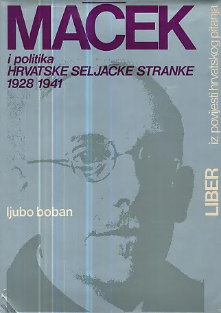 Maček i politika HSS 1928/1941 1-2