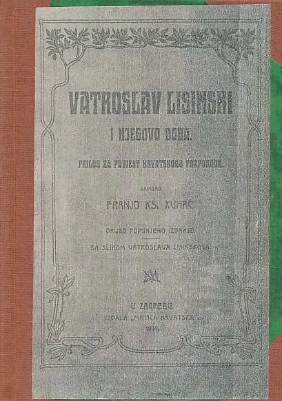 Vatroslav Lisinski i njegovo doba