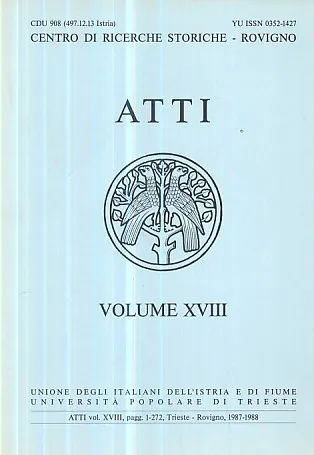Atti, volume XVIII