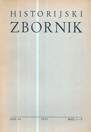 Historijski zbornik 1-4, 1953