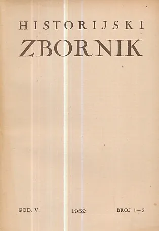 Historijski zbornik 1-2/1952