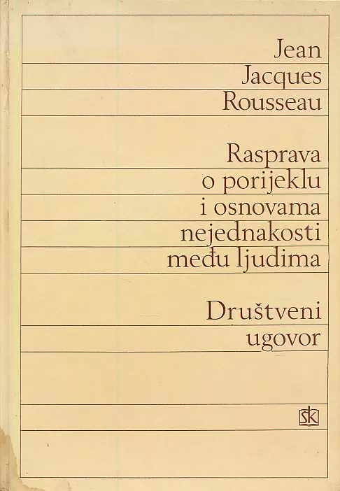 Rasprava o porijeklu i osnovama nejednakosti...
