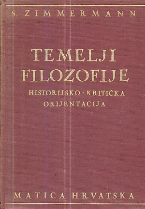 Temelji filozofije: historijsko-kritička orijentacija