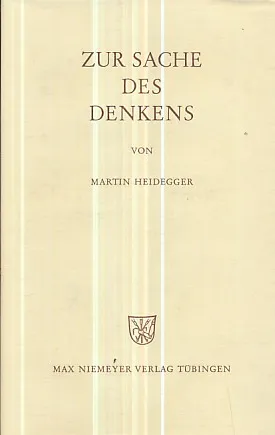 Zur Sache des Denkens
