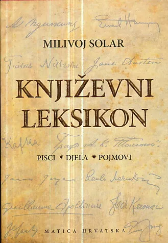 Književni leksikon: Pisci, djela, pojmovi