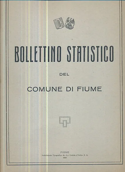 Bollettino Statistico del Comune di Fiume Numero 4 - 1928 Anno VI