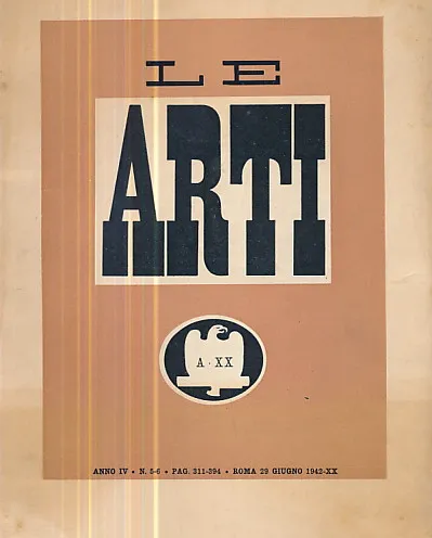 Le Arti Anno IV - N. 5-6/1942-XX