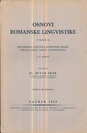 Osnovi romanske lingvistike sv. II