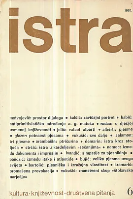 Istra, br. 6/1980