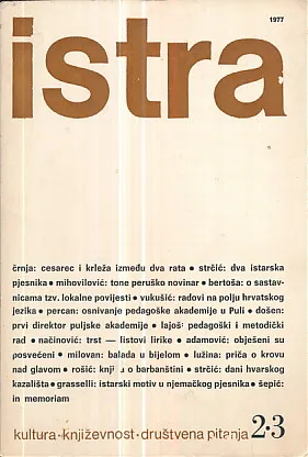Istra, br. 2-3/1977