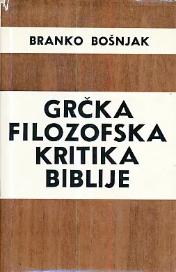 Grčka filozofska kritika Biblije