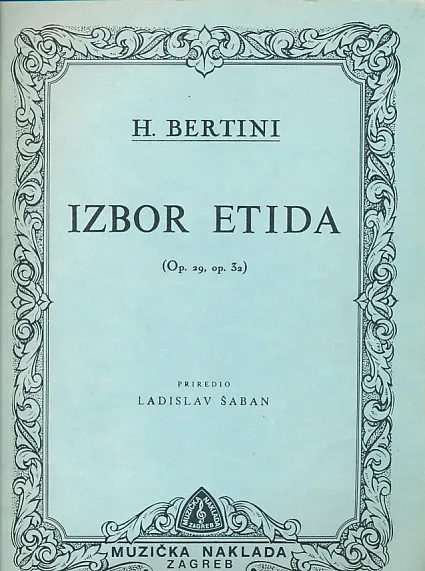 Bertini - Izbor etida (op. 29 i 32)
