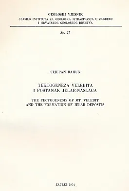 Tektogeneza Velebita i postanak jelar-naslaga