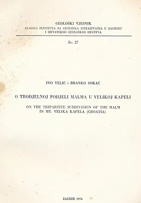 O trodjelnoj podjeli malma u Velikoj kapeli