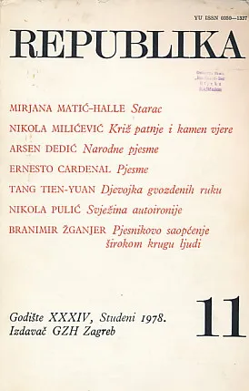 Republika, br. 11/1978