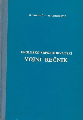 Englesko-srpskohrvatski vojni rečnik