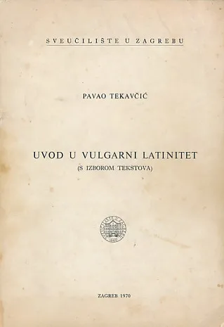 Uvod u vulgarni latinitet