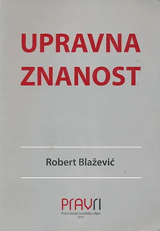Upravna znanost