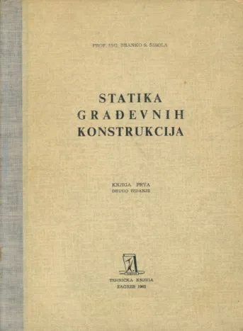 Statika građevnih konstrukcija I.