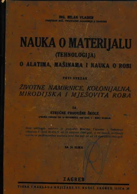 Životne namirnice, kolonijalna, mirodijska i mješovita roba