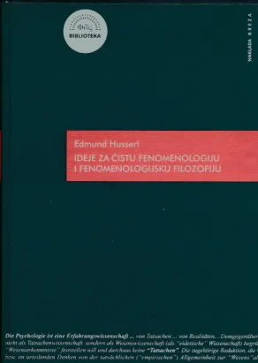 Ideje za čistu fenomenologiju i fenomenologijsku filozofiju