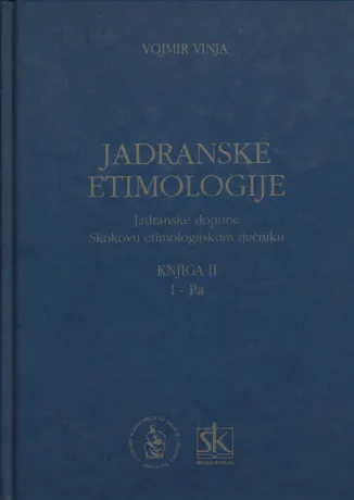 Jadranske etimologije, knjiga II. I-Pa