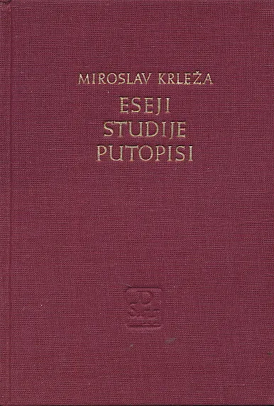 Eseji, studije, putopisi