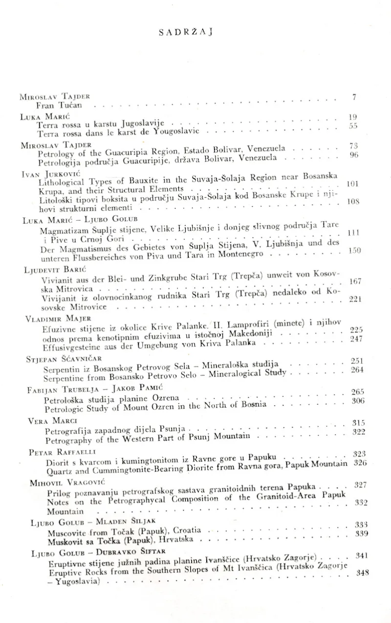 Prirodoslovna istraživanja 34 - Acta geologica IV