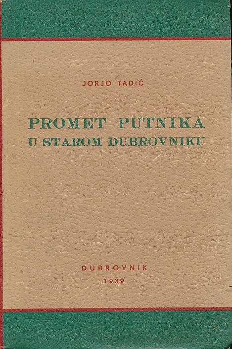 Promet putnika u starom Dubrovniku