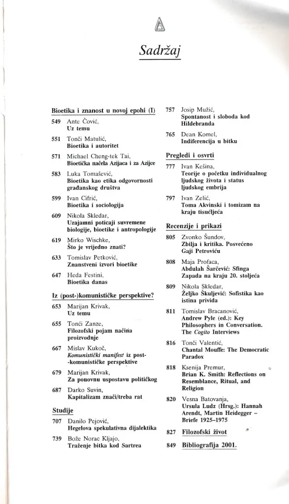 Filozofska istraživanja 83