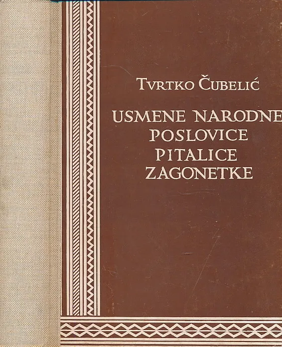Usmene narodne poslovice, pitalice i zagonetke