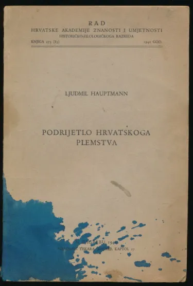 Pordijetlo hrvatskoga plemstva