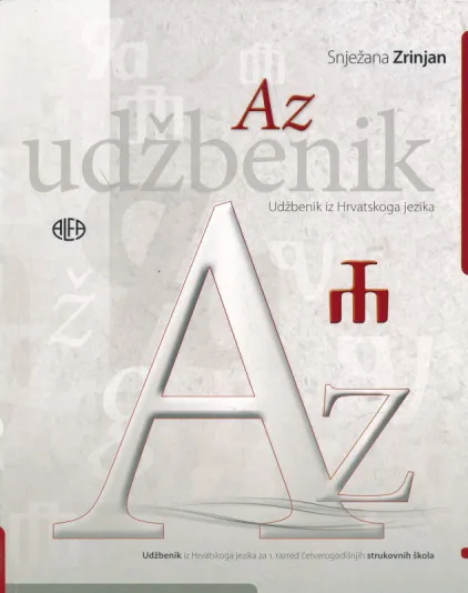 Az Udžbenik iz Hrvatskoga jezika za prvi razred