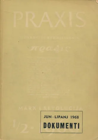 Praxis jun-lipanj 1968 Dokumenti