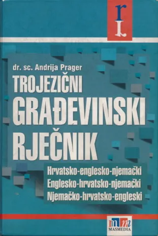 Trojezični građevinski rječnik HR-GB-D