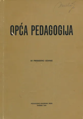 Opća pedagogija