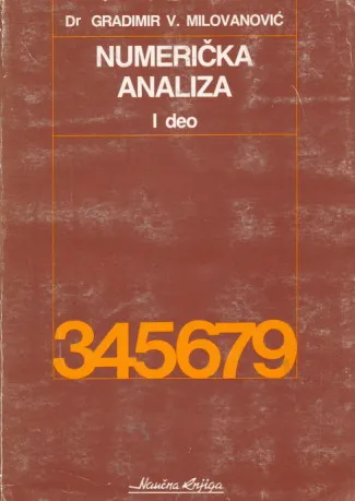 Numerička analiza I deo