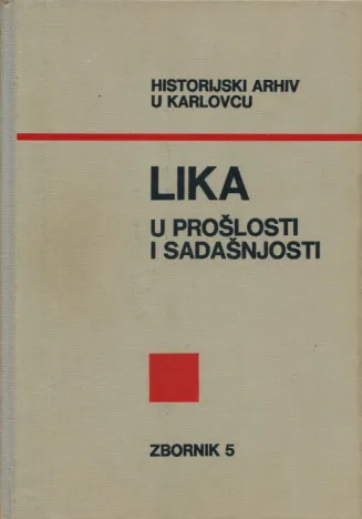 Lika u prošlosti i sadašnjosti