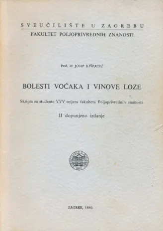 Bolesti voćaka i vinove loze