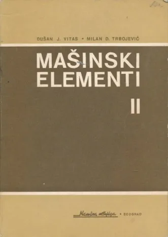 Mašinski elementi II