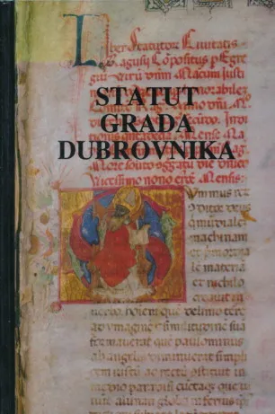 Statut grada Dubrovnika 1272.