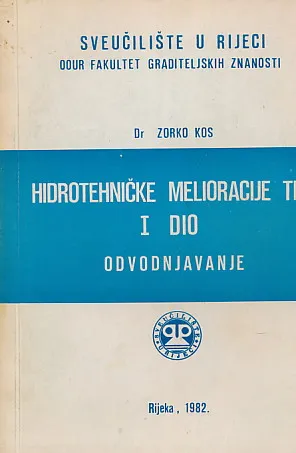 Hidrotehničke melioracije tla I Odvodnjavanje