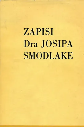 Zapisi Dra Josipa Smodlake