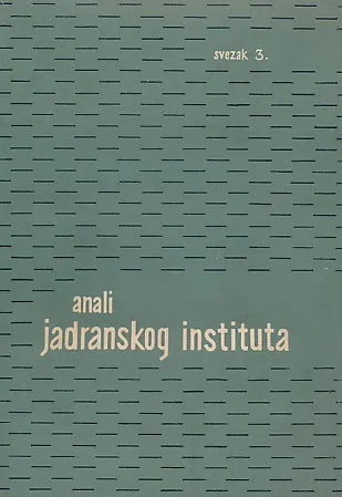 Anali Jadranskog instituta III