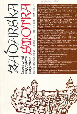 Zadarska smotra 1-3/2003