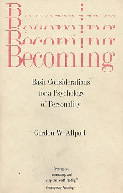 Becoming: Basic Considerations