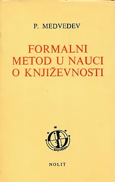 Formalni metod u nauci o književnosti