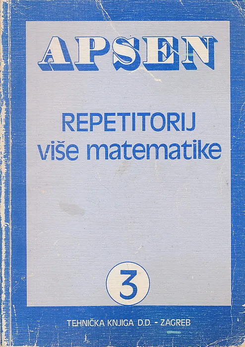 Repetitorij više matematike 3