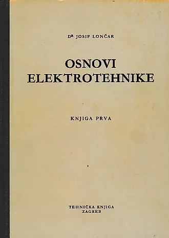 Osnovi elektrotehnike, knjiga prva