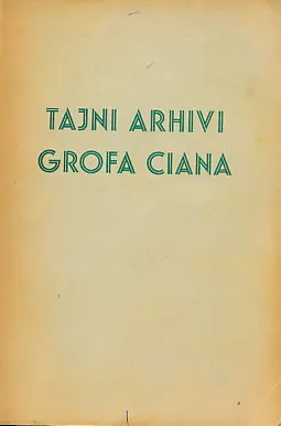 Tajni arhivi grofa Ciana